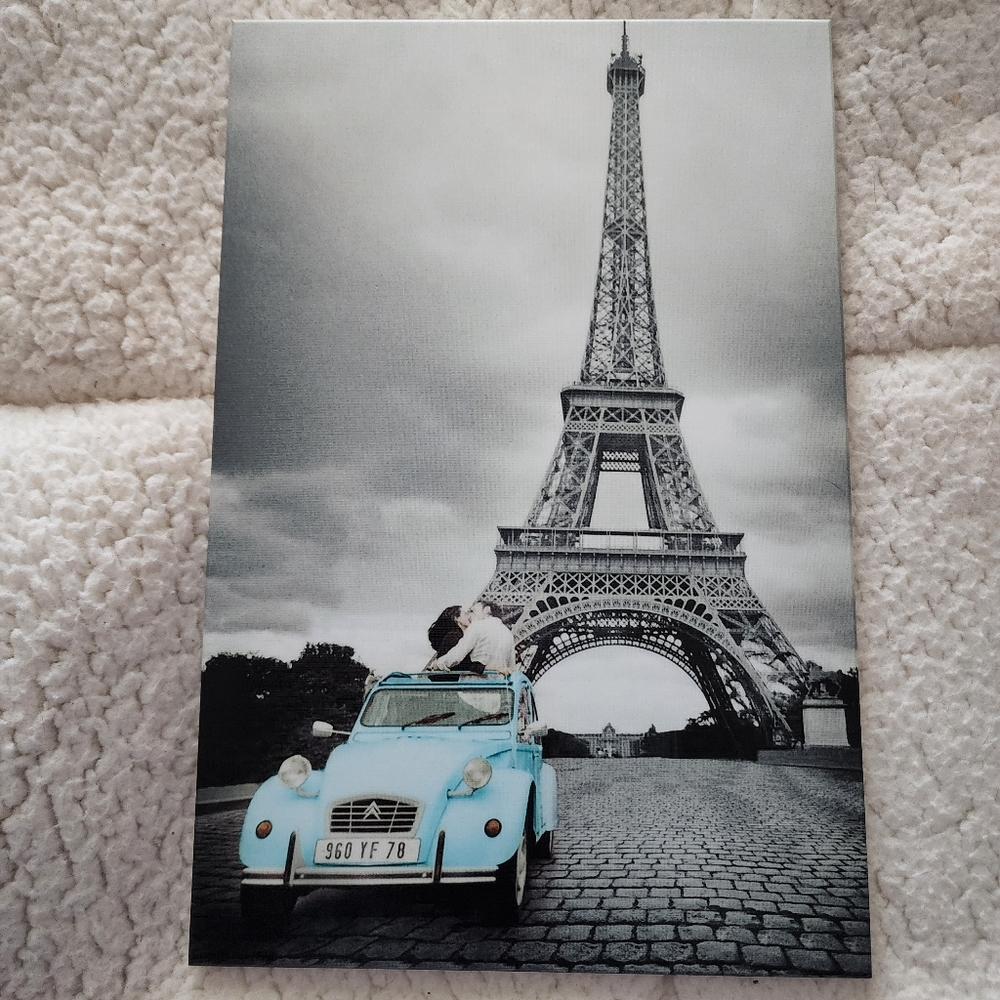 Digi Art Decor Paris Eiffel Tower Wall Art